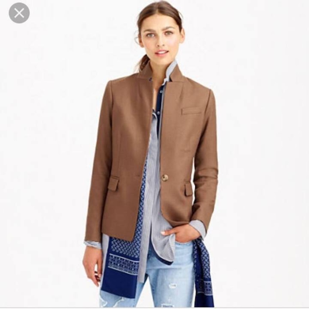 JCrew Regent Blazer, Camel